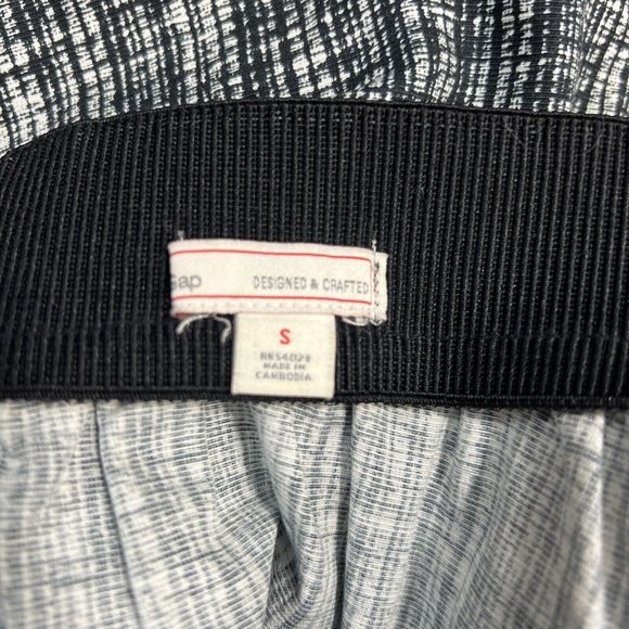 Gap Skater Mini Skirt Preppy Grunge Granola Girl Linen Blend Size Small - Picture 4 of 10